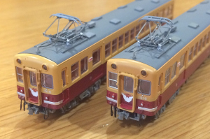 鉄コレ京阪1900系の小加工
